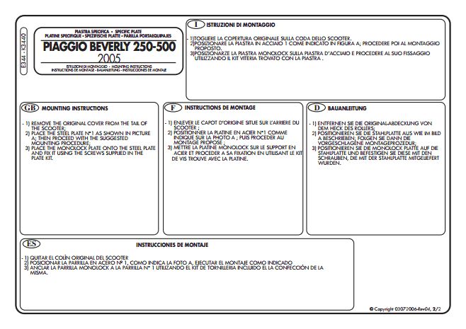 installation directions Page 2